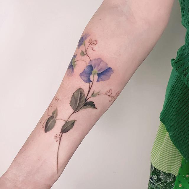 watercolor tattoo