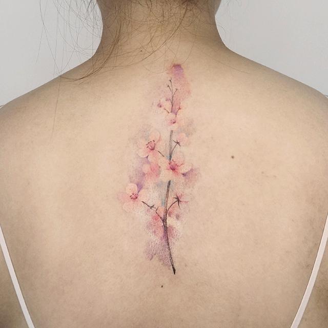 cherry blossom tattoo