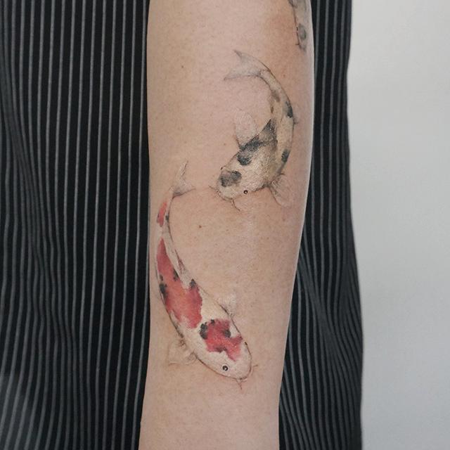 koi fish tattoo