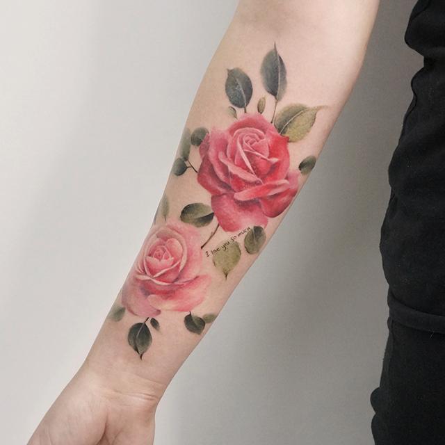 rose tattoo