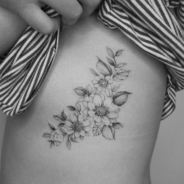 sunflower under arm